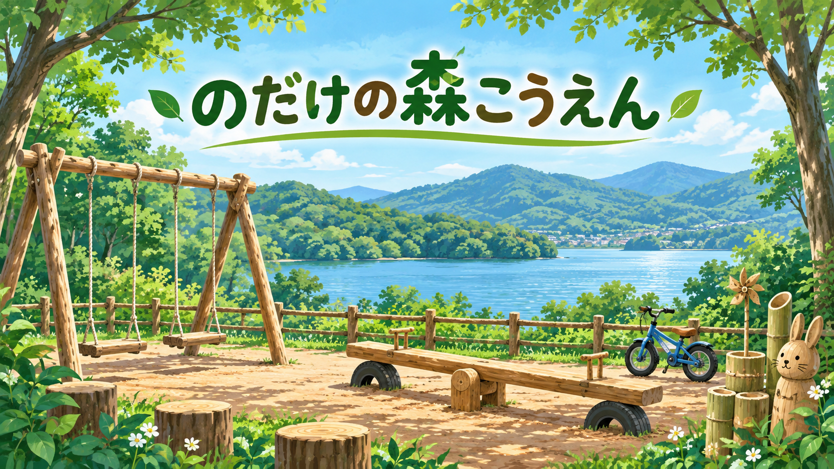 のだけの森こうえんの遊具・体験・駐車場ガイド